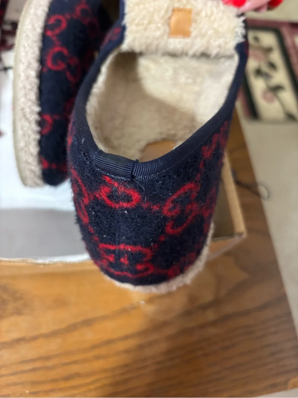 Gucci slip wool